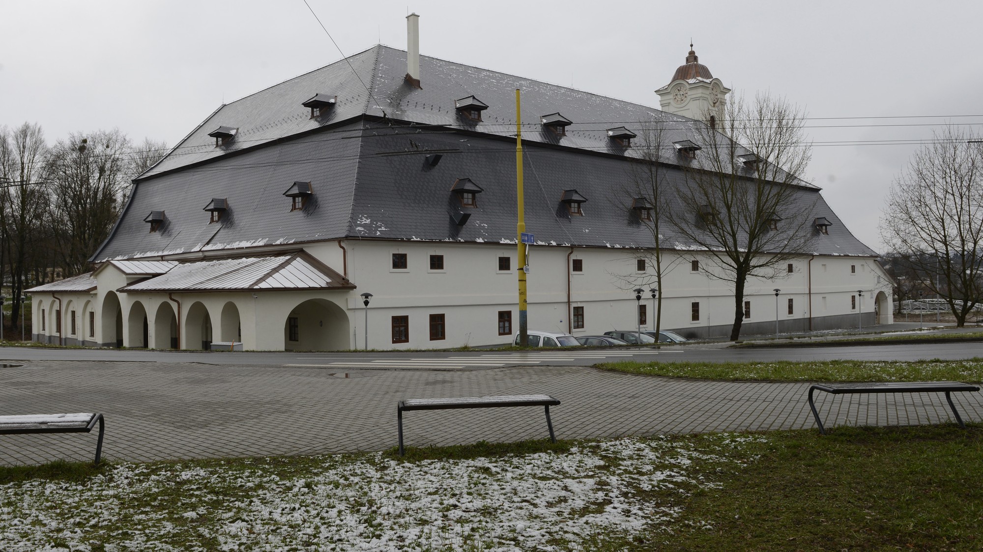 Zrekonštruovaný sklad soli NKP Solivar v Prešove