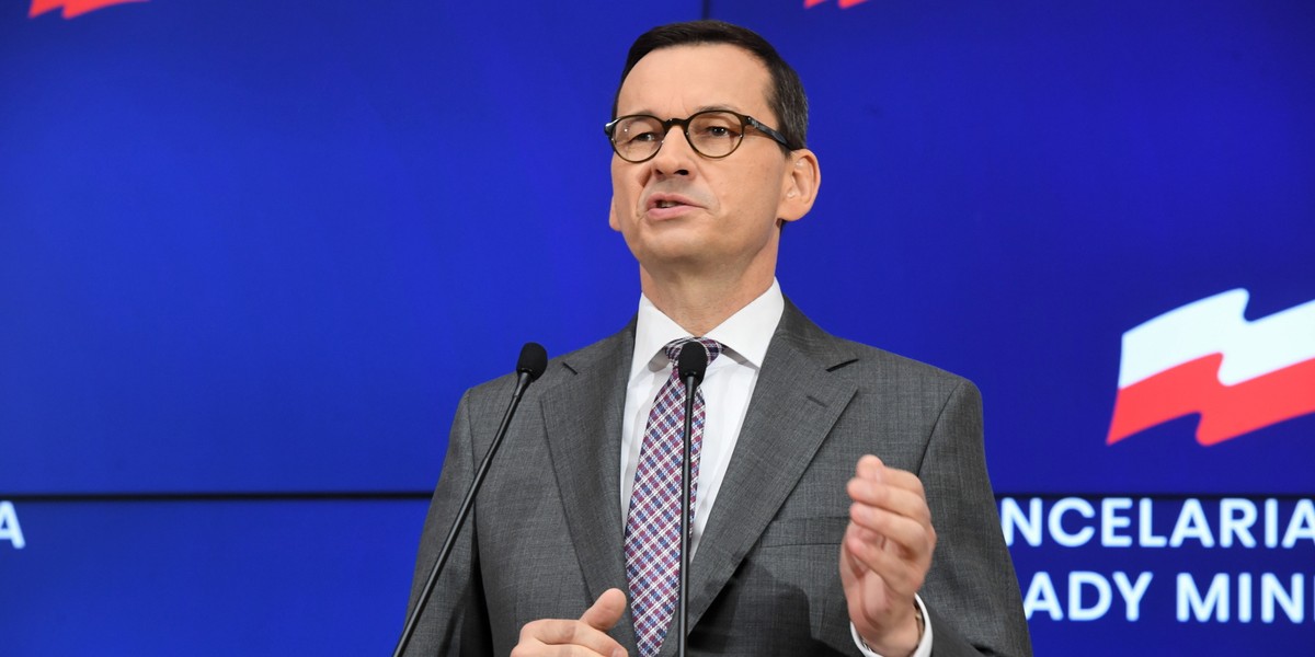 Mateusz Morawiecki powiedział, że estoński CIT obejmie 97 proc. spółek. Przekazał również, że rozwiązanie wejdzie w życie za ok. pół roku.