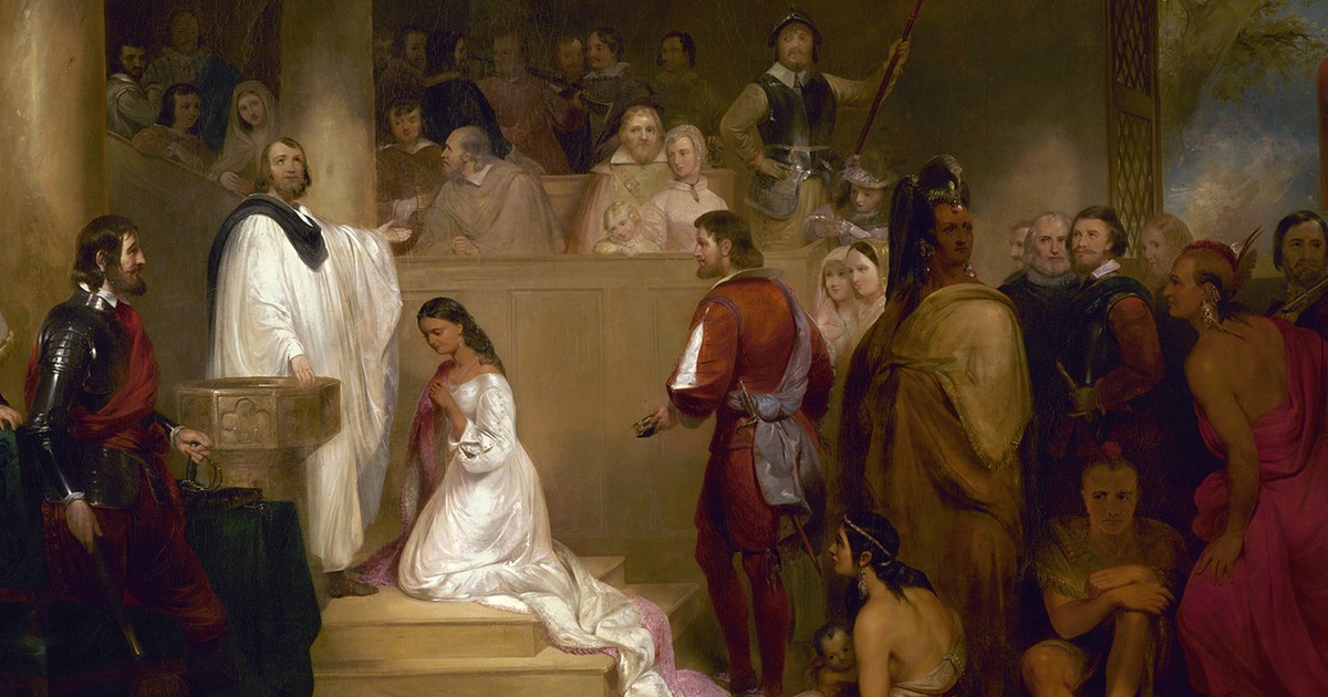 Nieliczne przekazy mówią, iż Pocahontas i Rolfe naprawdę się pokochali