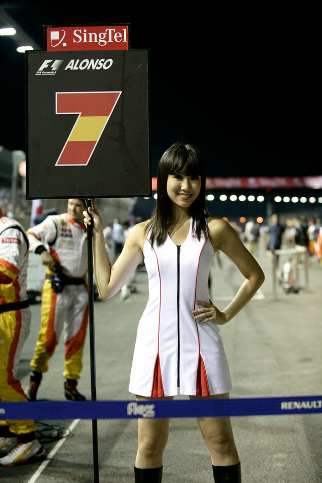 Grand Prix Singapuru 2009: sukces Hamiltona - fotogaleria Jiři Křenek