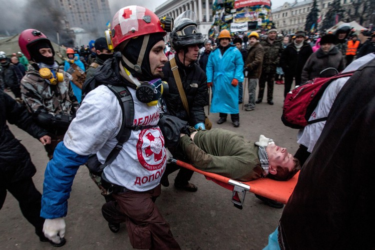 Dziś Dzień Niebiańskiej Sotni na Ukrainie - tak było rok temu