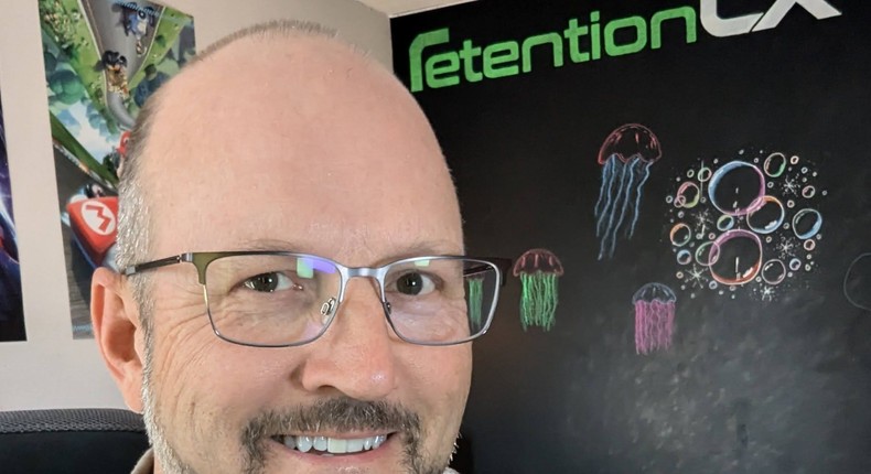 Joseph Loria, 61, founded RetentionCX last year. It's a small business that helps companies improve their customer experience operations.Courtesy of Joseph Loria