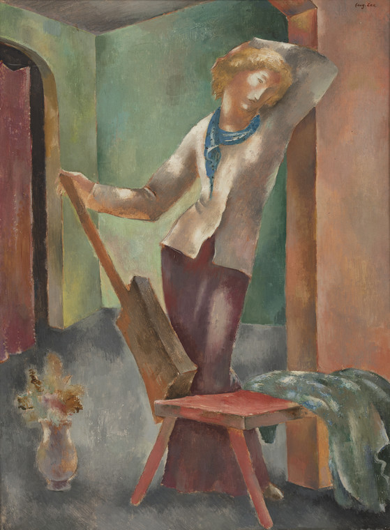 Eugeniusz Zak - "Dziewczyna z mandoliną", 1924