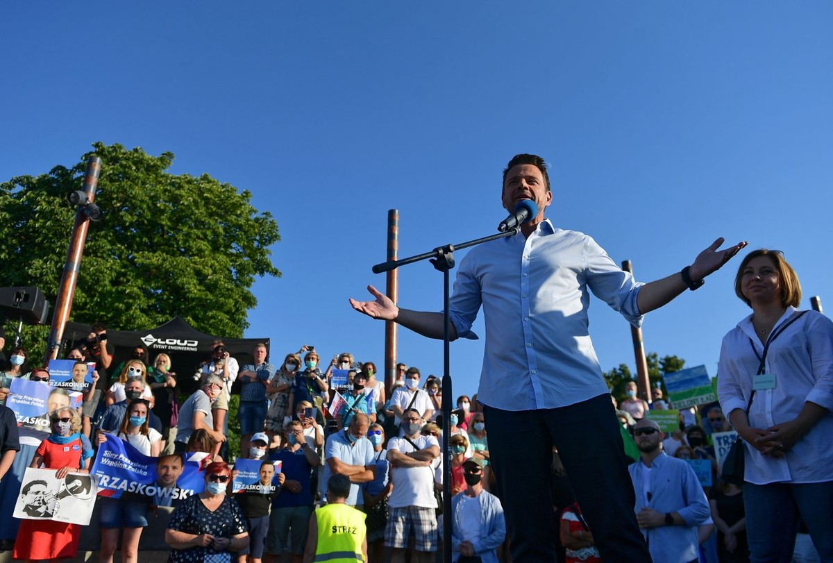 Prezydent Warszawy Rafał Trzaskowski