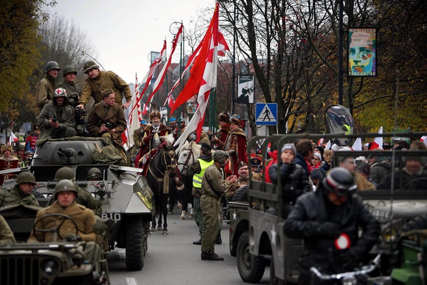 parada niepodległości w Gdańsku