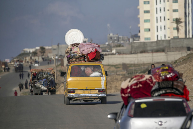 Mieszkańcy Rafah ewakuują się w obliczu izraelskiej ofensywy lądowej