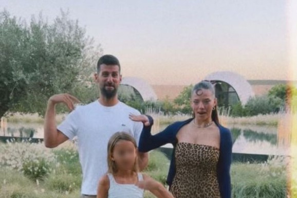 (VIDEO) "KADA SUDBINA PROGOVORI" Pobednica Evrovizije srela Novaka Đokovića i njegovu ćerku Taru, pa zajedno odigrali čuveni "Bangaranga" ples