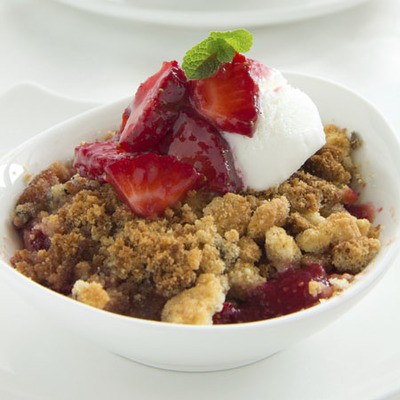 Epres crumble (morzsasüti)