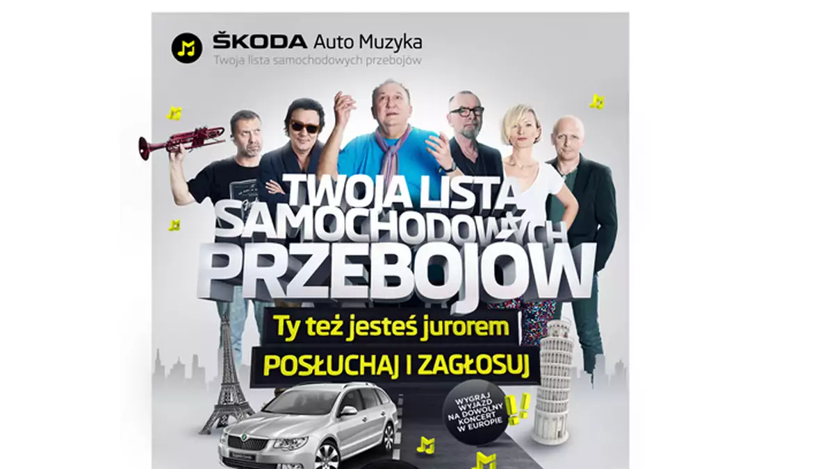 Skoda Auto Muzyka – wybierz samochodowy przebój