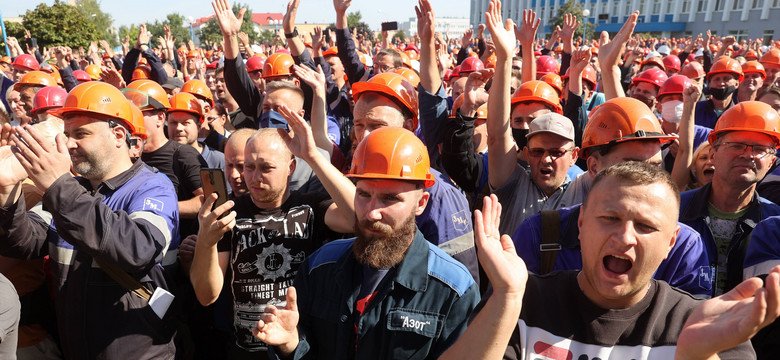 Na Białorusi ważna zmiana: przeciwko Łukaszence zwracają się robotnicy