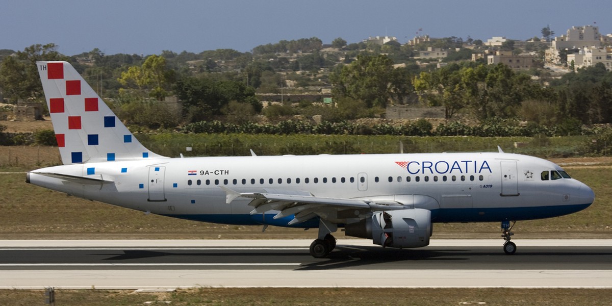 Croatia Airlines dysponują 12 samolotami