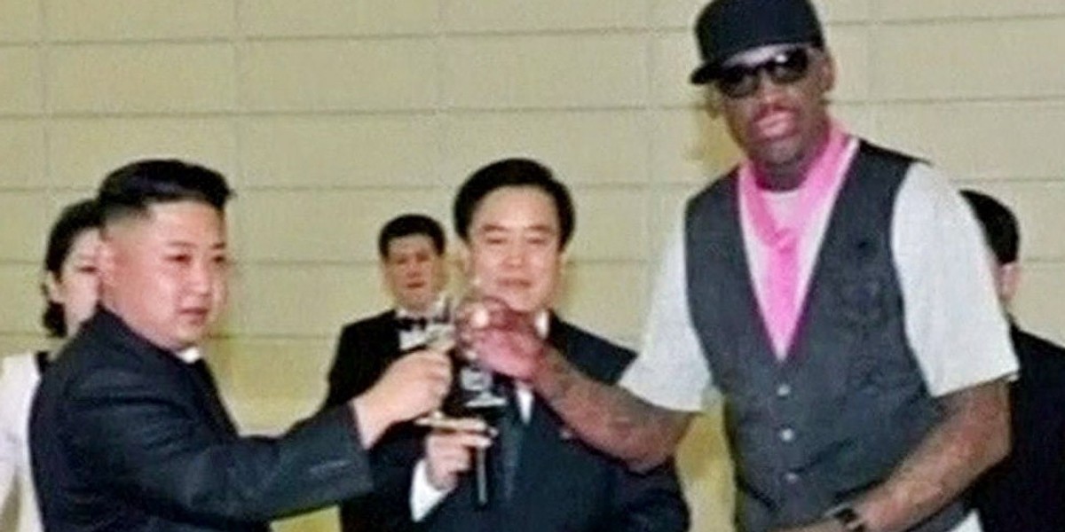 Dennis rodman i Kim dzong un