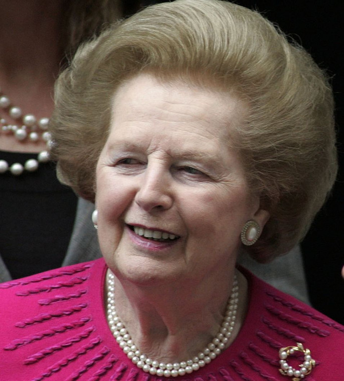 Margaret Thatcher. Fot. Bloomberg