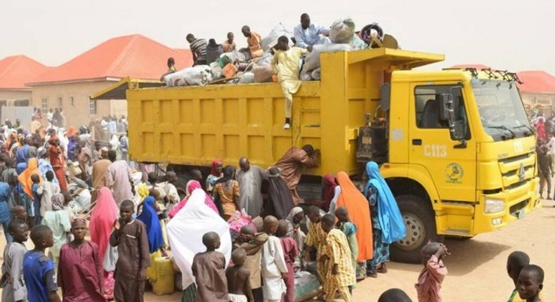 IDPs return home after six years