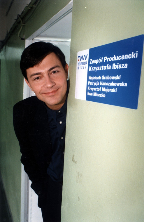 Telewizja Wisla. Realizacja programu "Wszystko albo nic", Kraków 1997 rok 