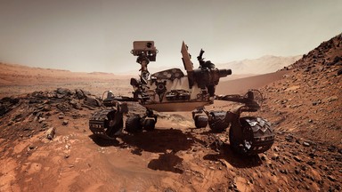 "Gazeta Wyborcza": łazik Curiosity trafił na tajemniczy rejon