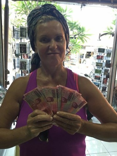 Ewa Kasprzyk na Bali