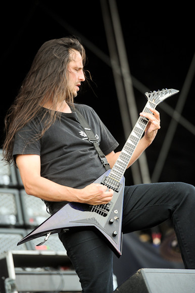 Gojira na festiwalu Sonisphere 2012 w Warszawie (fot. Artur Rawicz/Onet)