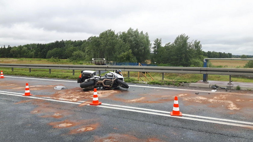 Groźny wypadek pod Opolem