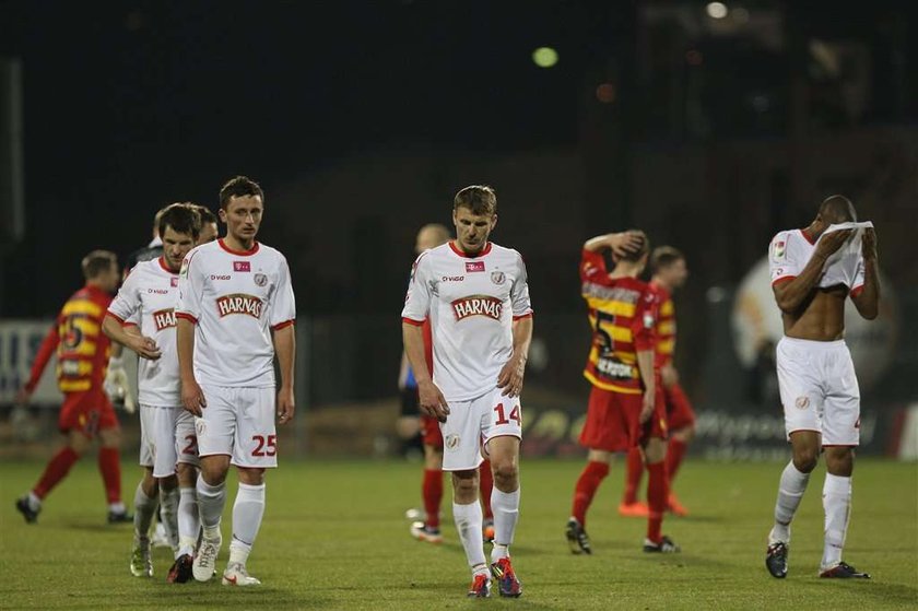 Widzew kończył mecz bez dwóch piłkarzy