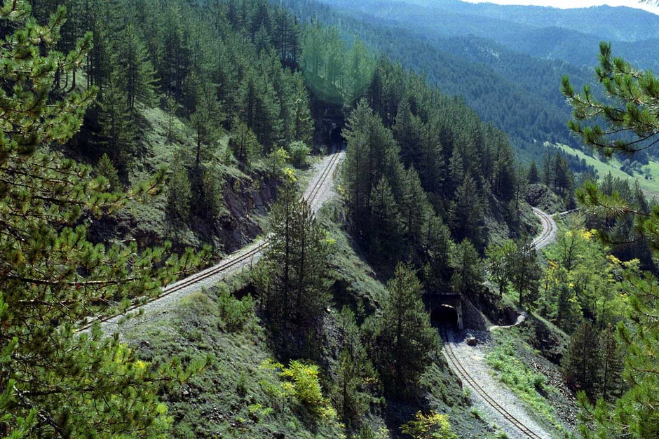 Deo pruge kojim je "osmica" savladala padine Šargana