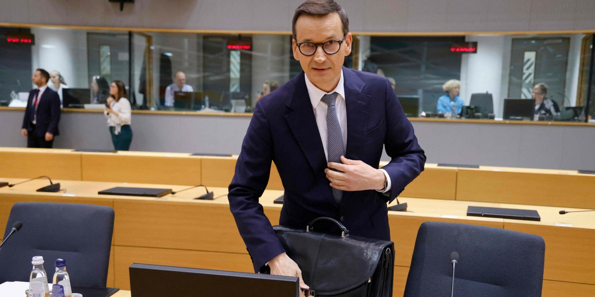 Premier Mateusz Morawiecki