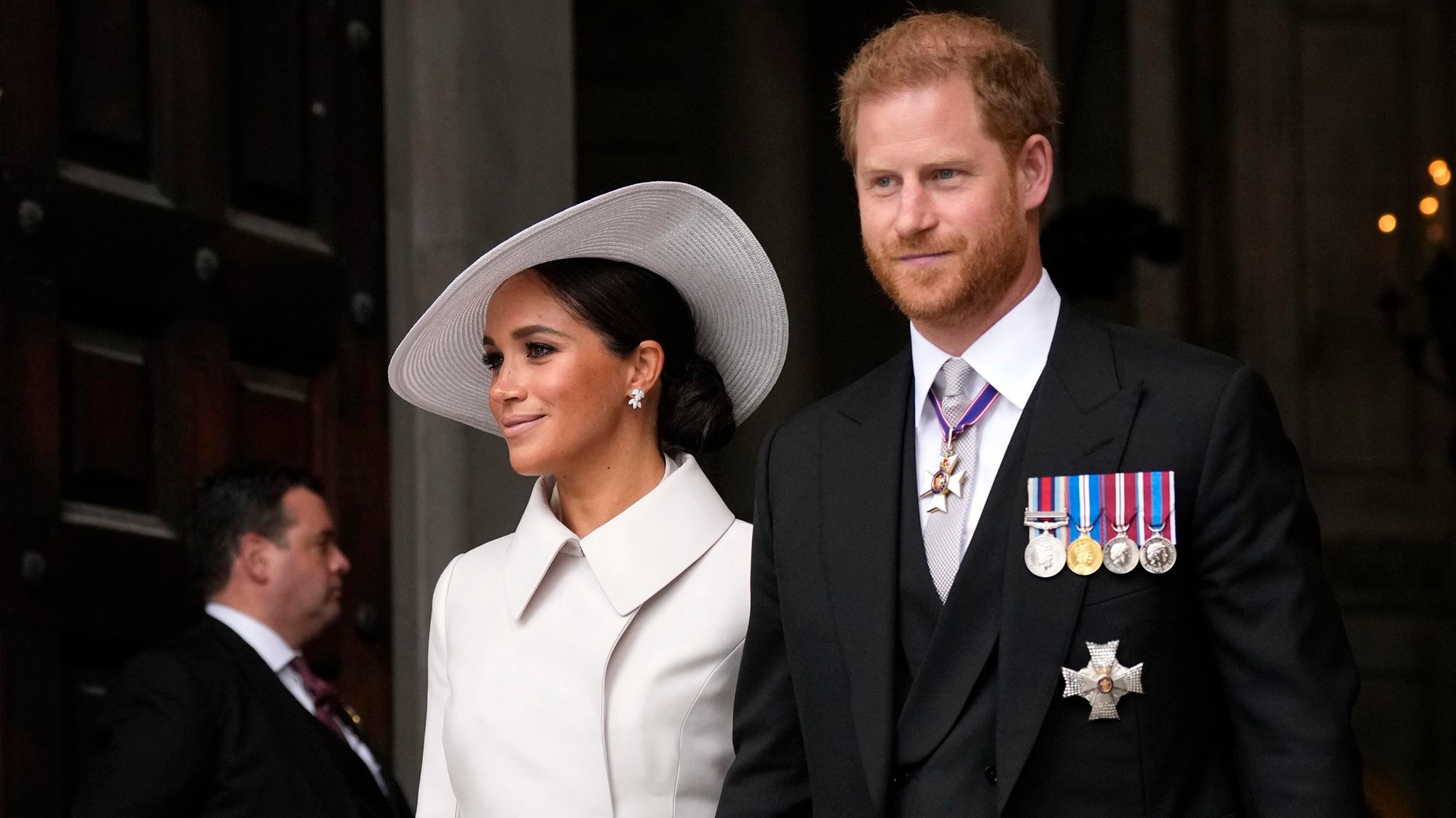 Princ Harry a Meghan Markle.