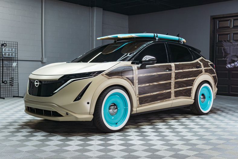 Nissan Ariya Surfwagon SEMA Show 2022