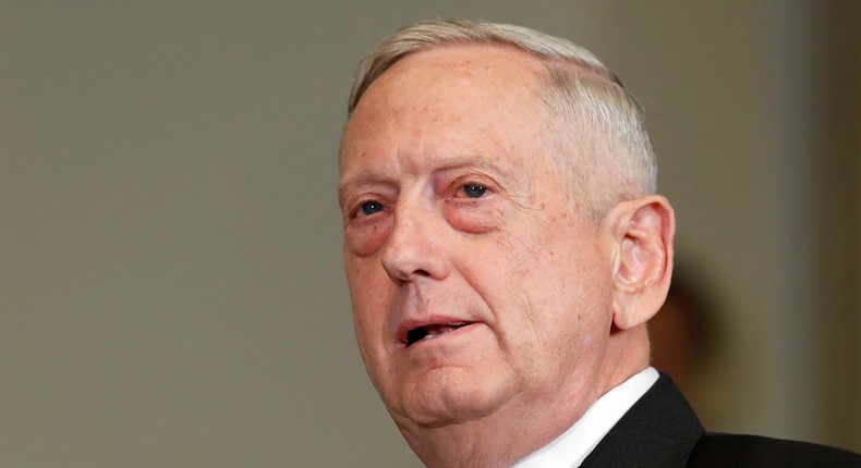 Defense Secretary Jim Mattis