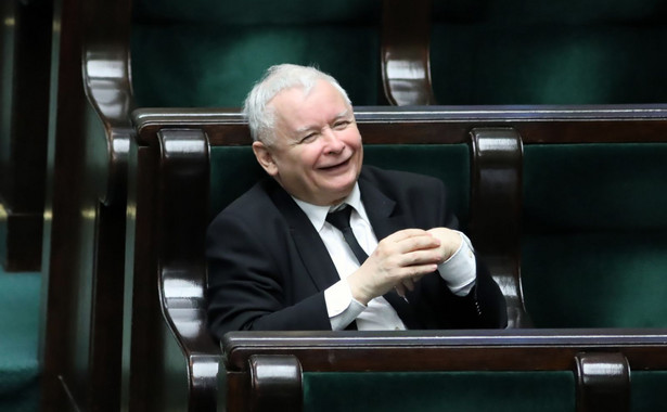 Jarosław Kaczyński w Sejmie