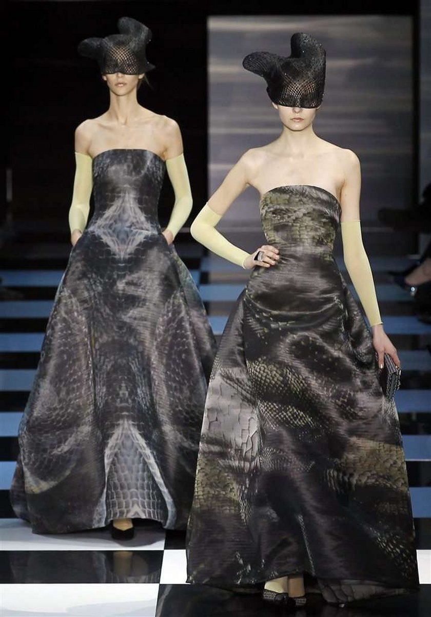 Giorgio Armani Prive haute couture wiosna lato 2012