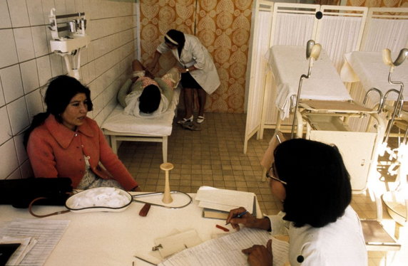 Wizyta u lekarki - 1972 r. 