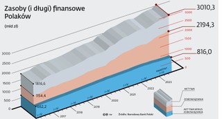 Zasoby (i długi finansowe) Polaków