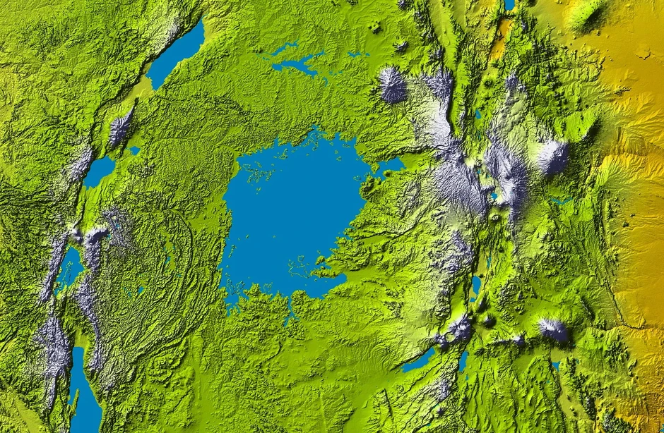 Topografija jezera Viktorija