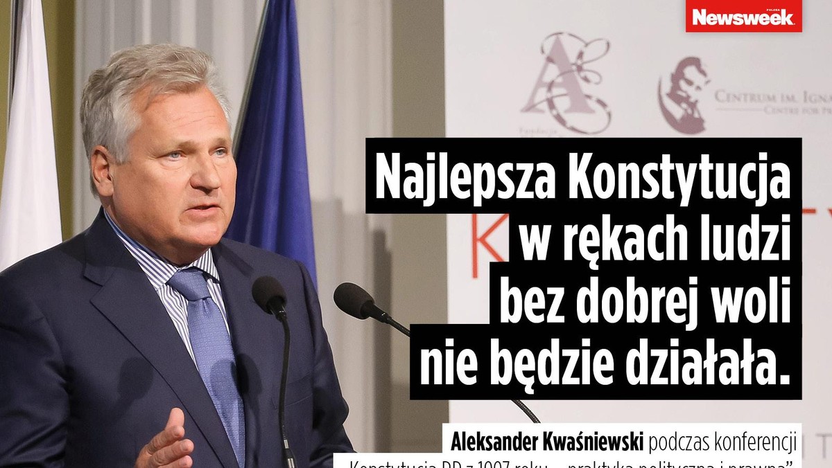 Aleksander Kwaśniewski polityka