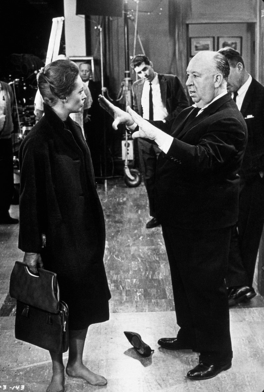 Tippi Hedren i Alfred Hitchcock