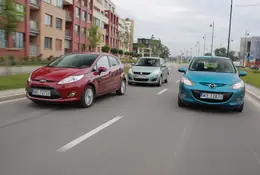 Małe, stylowe i trwałe miejskie auta za 25 tys. zł - Ford Fiesta kontra Suzuki Swift i Mazda 2