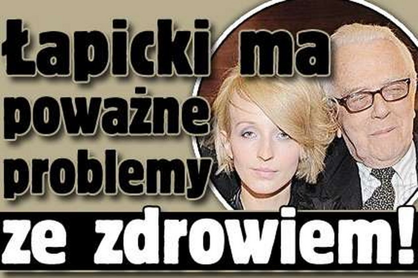 Łapicki ma poważne problemy ze zdrowiem!