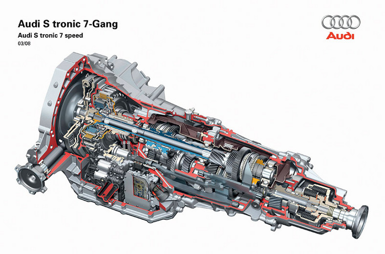 Audi S tronic - siedem biegów i dwa sprzęgła dla quattro