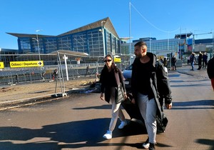 Ivana Španović sa suprugom