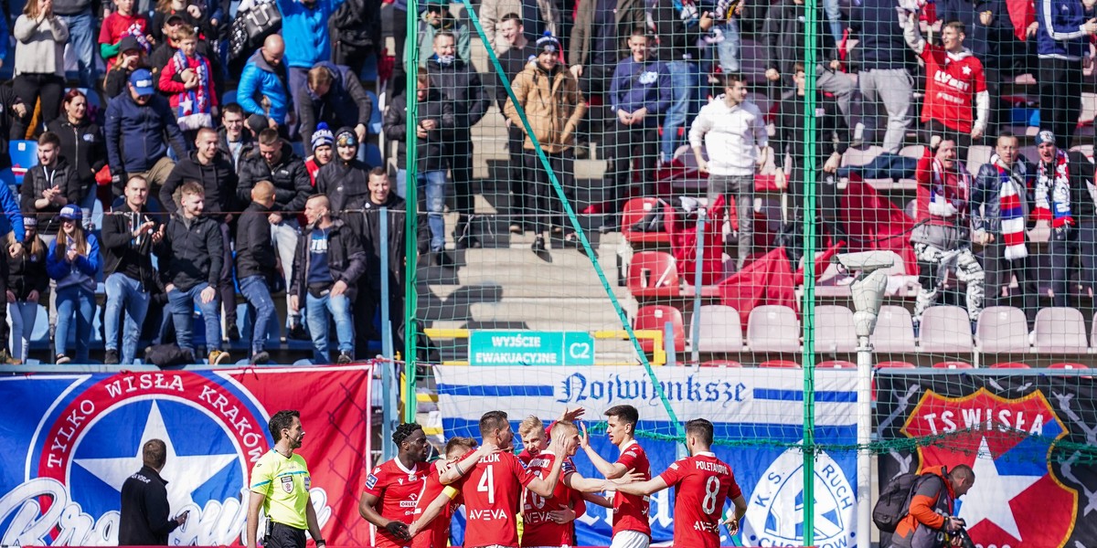 Wisła Kraków pokonała Górnika Zabrze.