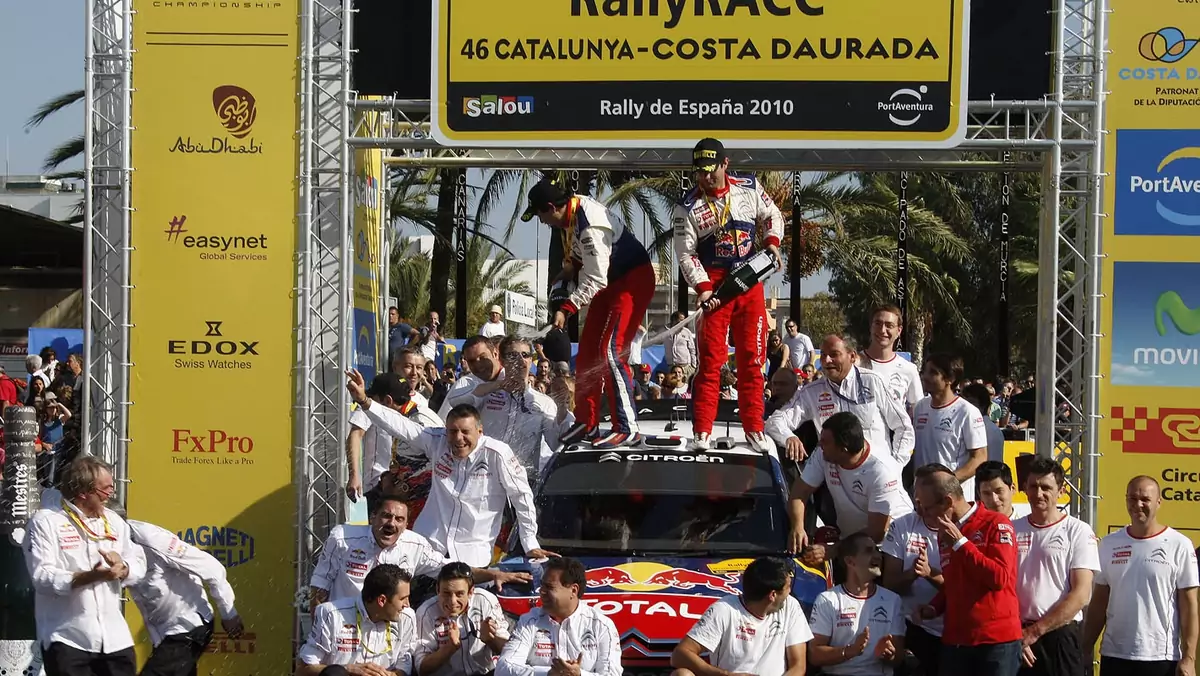 Rajd Hiszpanii 2010 : Loeb i C4 WRC zwycięsko przechodzi do historii 