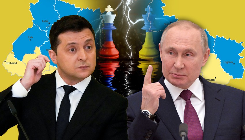 Vladimir Putin Volodimir Zelenski