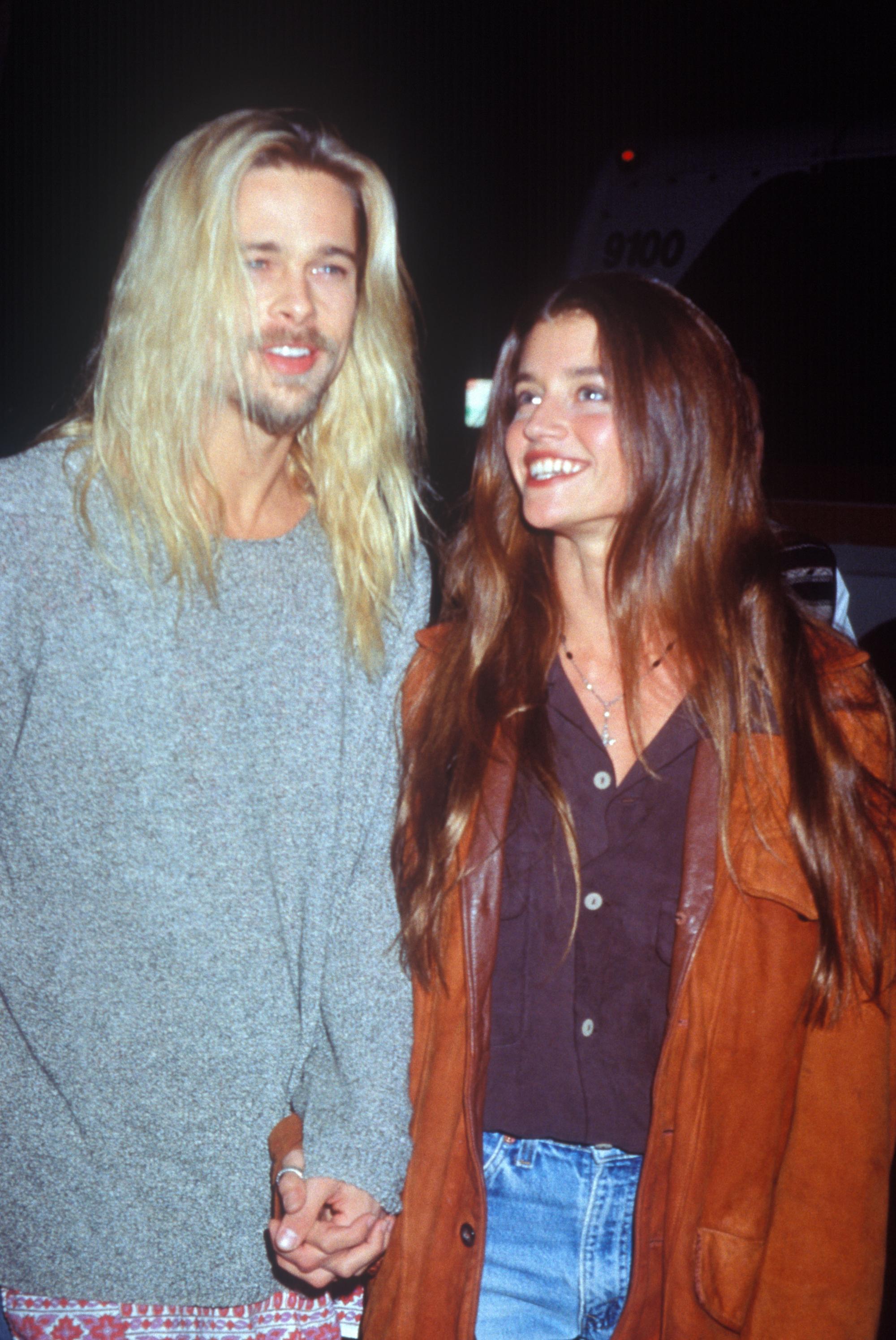 Jitka Pohledek a Brad Pitt