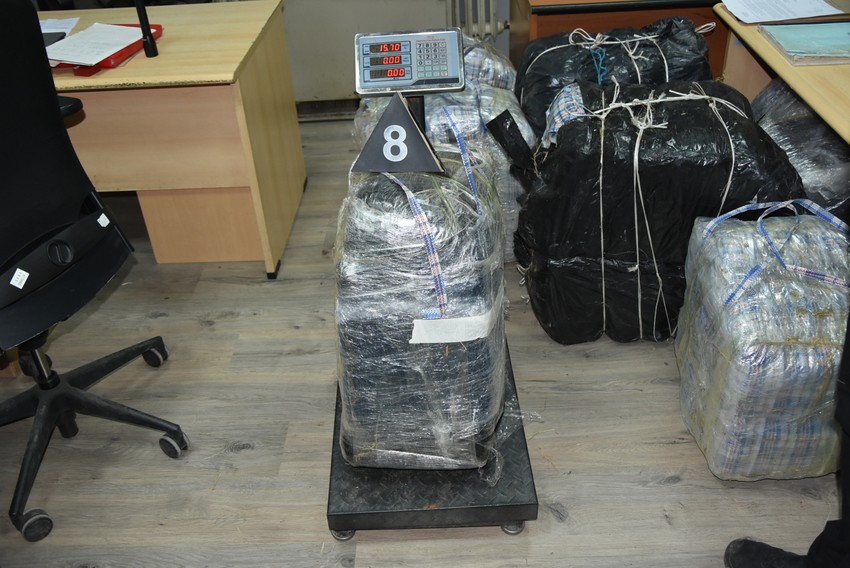 Zaplenjena marihuana