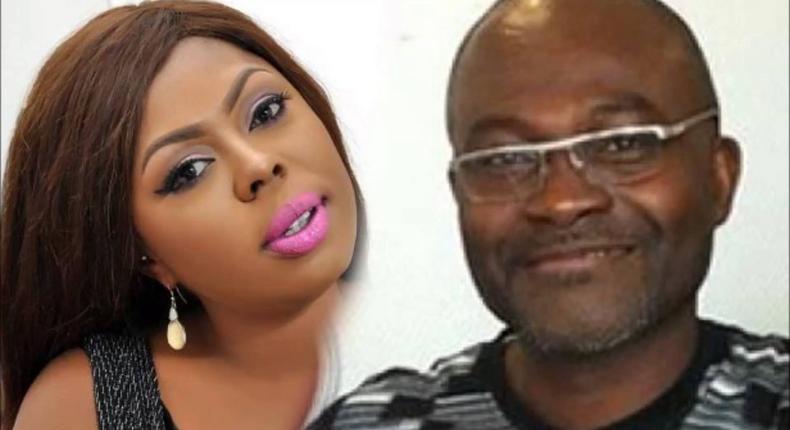 Afia Schwarzenegger and Kennedy Agyapong