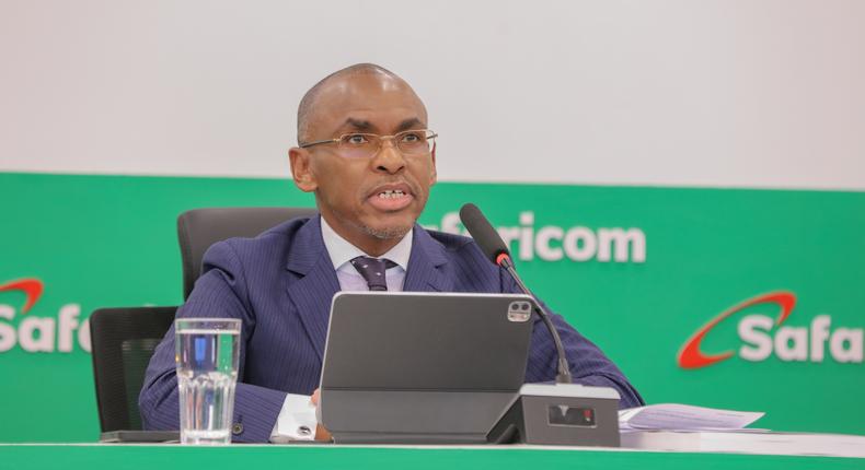 Safaricom CEO Peter Ndegwa