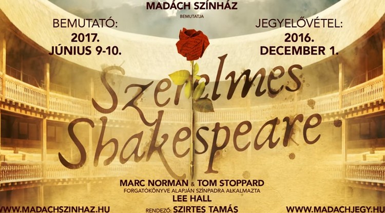 Szerelmes leszel Shakespeare-be a Madáchban