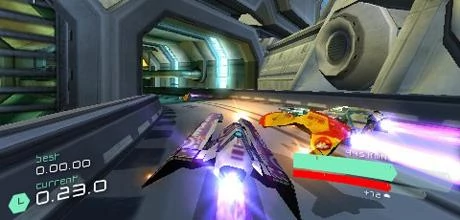 Screen z gry "WipEout Pulse"