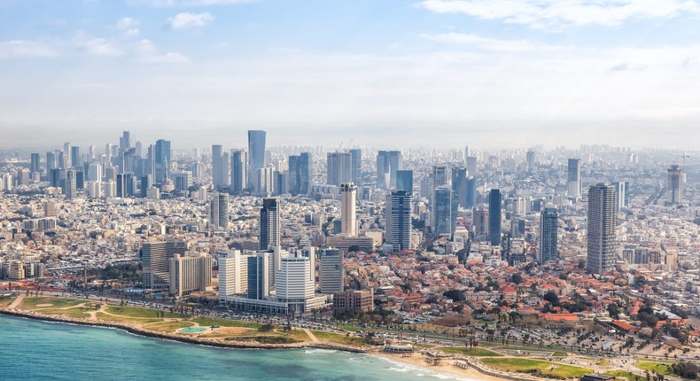 The skyline of Tel Aviv, which has long been a hub for technological innovation.Boarding1Now/Getty Images